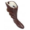 Zipper Field Polo Player Boots Buckle Straps