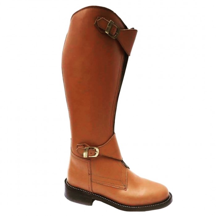 men's polo zipper boots