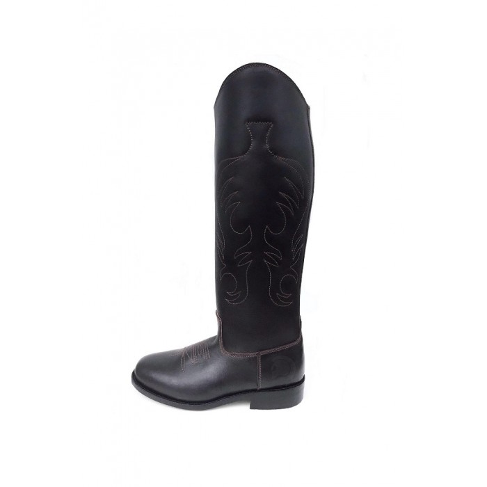 Cowboy Western Polo Player Riding Boots