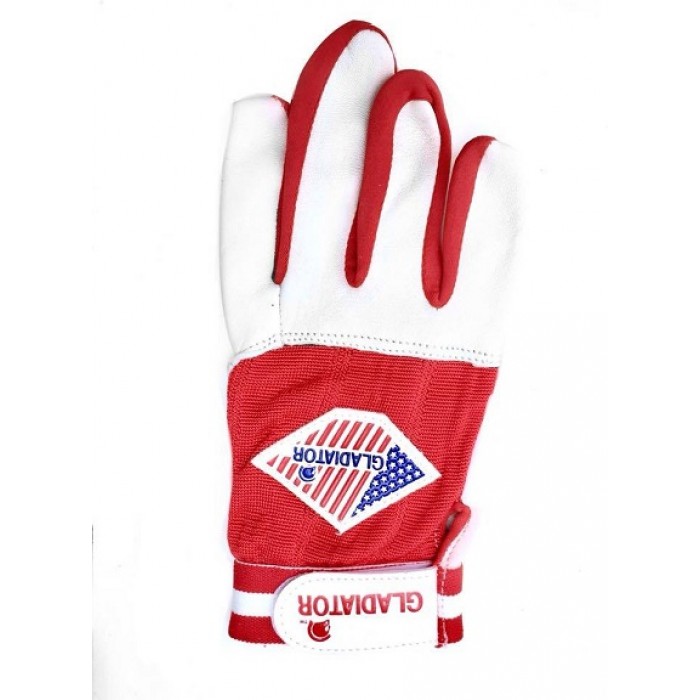 Youth Polo Player Gloves - Red