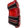 3-Strap Velcro Polo Knee Guards - Red