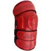 3-Strap Velcro Polo Knee Guards - Red