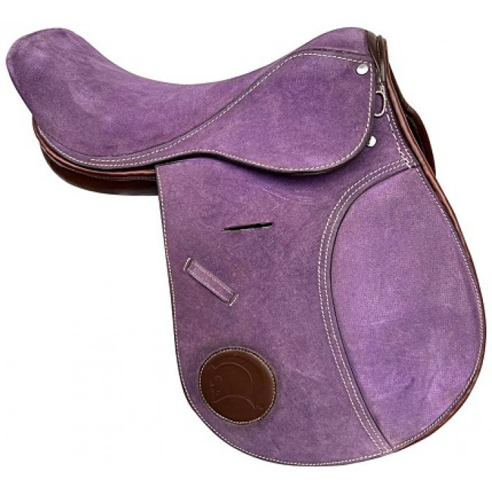 Polo Saddle Suede Purple