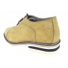 Oxford Suede Shoes Yellow
