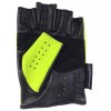 Designer Driving Gloves Fingerless - Neon Green