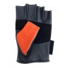 Designer Driving Gloves Fingerless - Orange