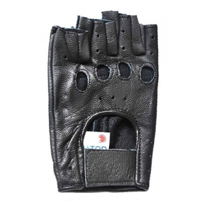 Ladies Leather Finger Cut Driving Gloves