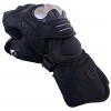 Gauntlet Leather Motorcycle Racing Gloves Carbon Fiber Knuckles