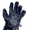 Stainless Steel Gauntlet Leather Gloves II