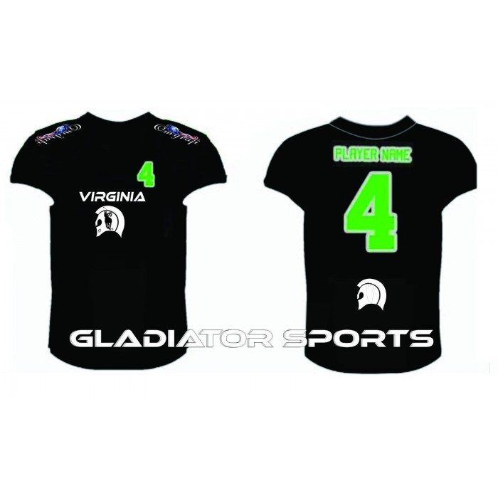 Custom Sublimated Youth Football Uniforms Set Of 10