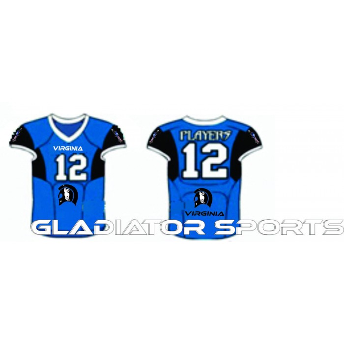 Custom Sublimated Youth Football Uniforms Set Of 10