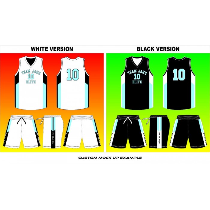 10 Custom Sublimated Basketball Uniforms Adult