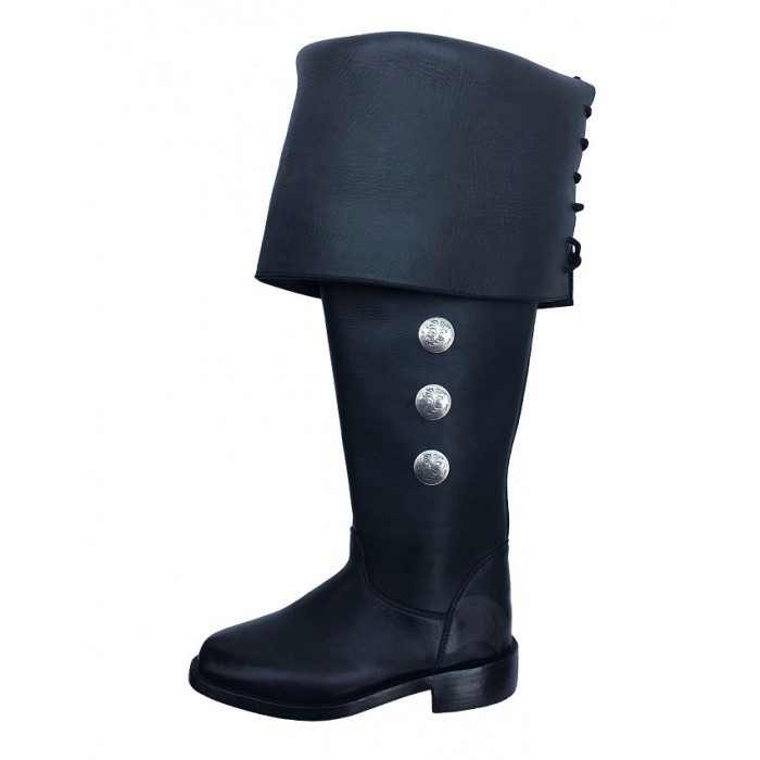 Pirate Swashbuckler Bucket Top Boots