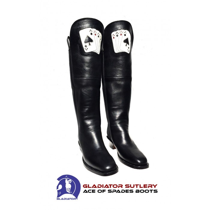 Ace of Spades Curly Bill Boots