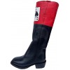 Ace of Spades Curly Bill Boots - Straight Top